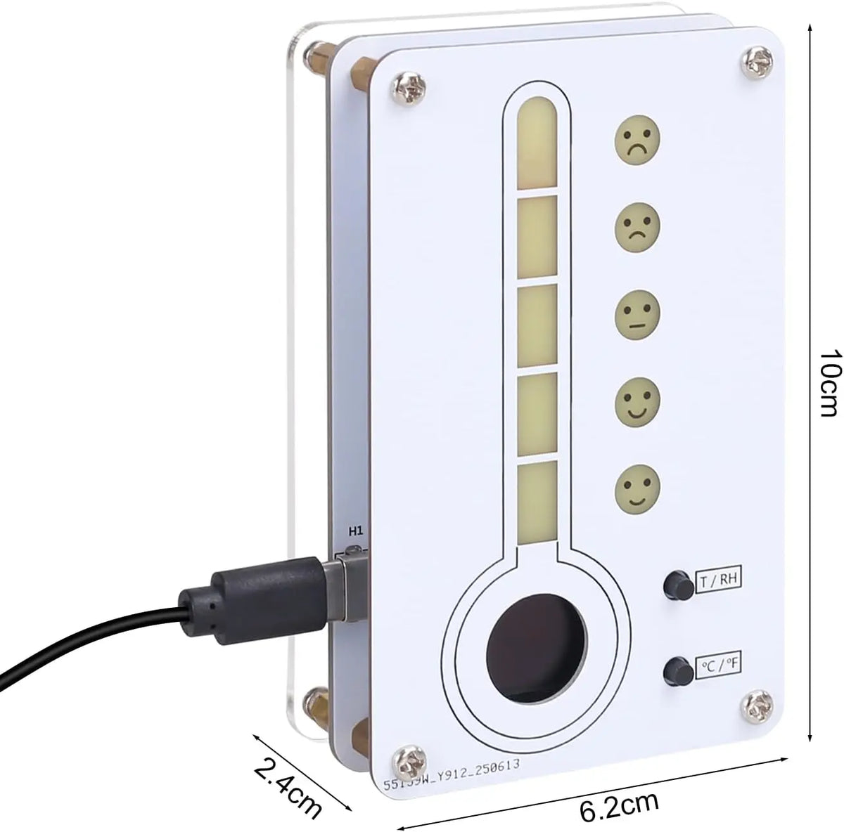 DIY Temperature and Humidity Meter Soldering Kit with LED Display