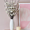 Artificial White Plum Blossom Branch for Chinese Home Décor