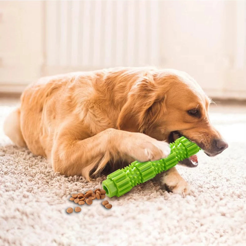 Durable Rubber Chew Toy with Treat Dispenser