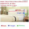 Stretchable Solid Color Headboard Cover Protector