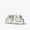 Elegant Chain Shoulder Bag with Crystal Accents