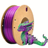 Dual & Tri-Color Silk PLA Filament for 3D Printing