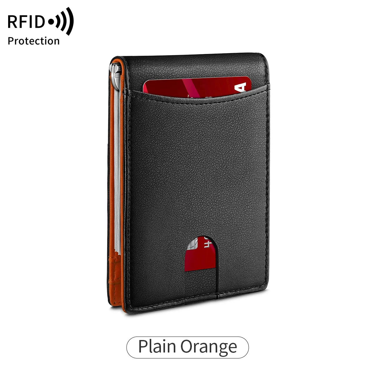 Ultra-Slim Carbon Fiber RFID Blocking Wallet