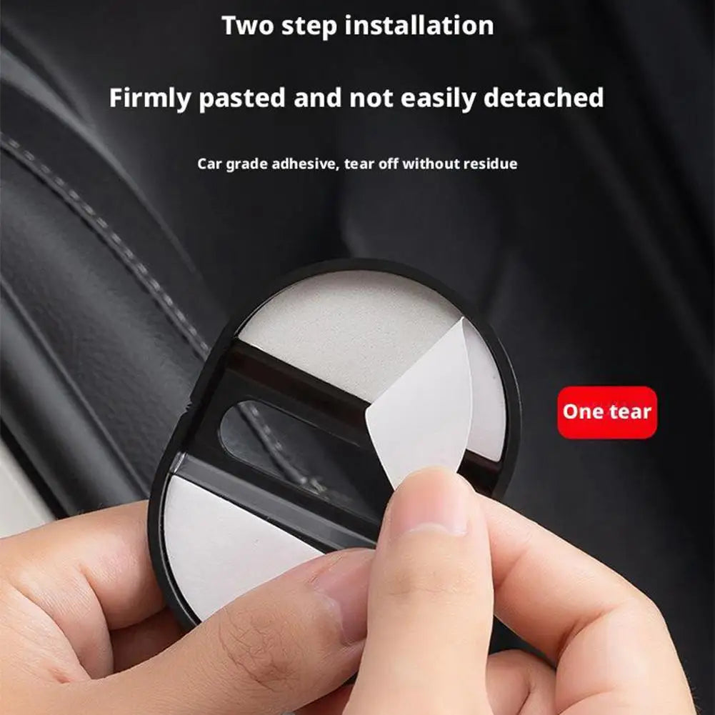 Self-Adhesive Car Door Lock Protective Covers (4-Pack)