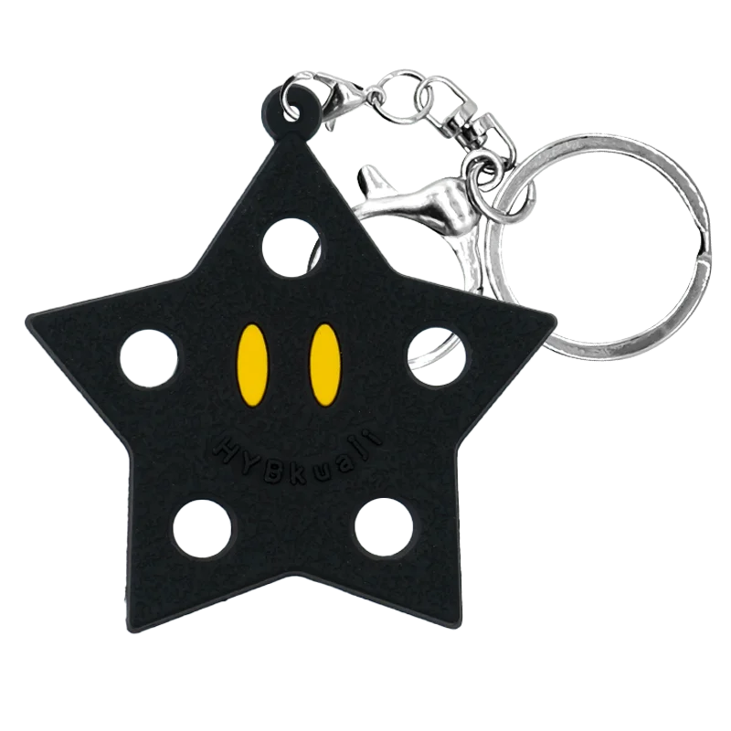 Silicone Shoe Charm Holder Keychain Board