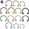 G23 Titanium Horseshoe Septum Ring