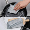 Heavy-Duty Microfiber Cleaning Cloths with Steel Mesh
