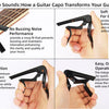 Precision Guitar Capo for Acoustic, Electric & Classical Guitars