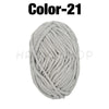Soft Velvet Chenille Yarn for Knitting and Crochet – 2 Rolls