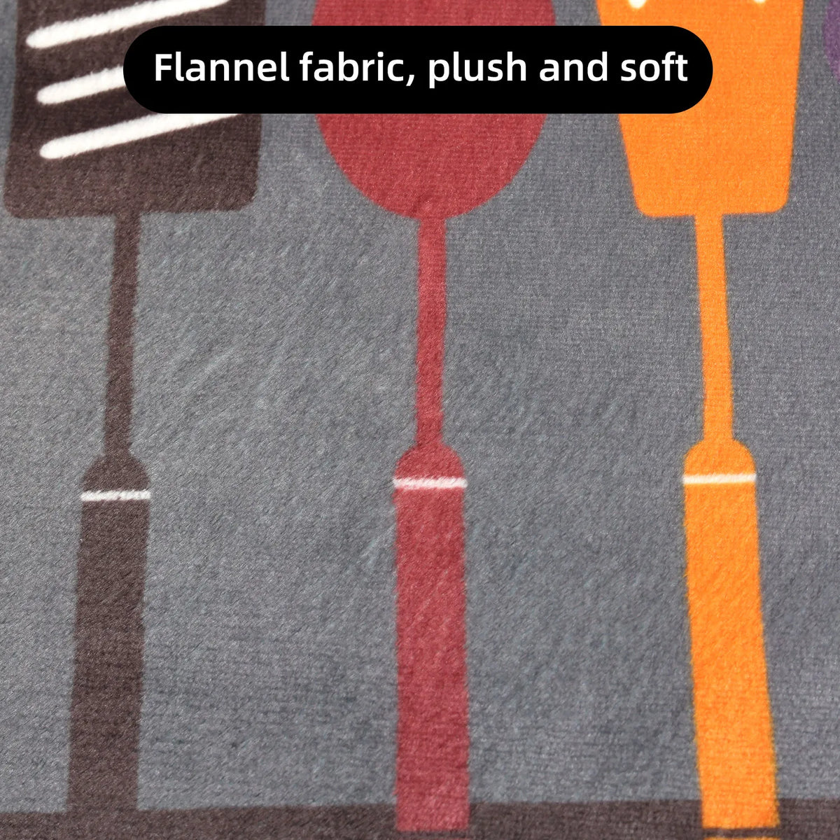 Non-Slip Absorbent Kitchen and Bathroom Floor Mat