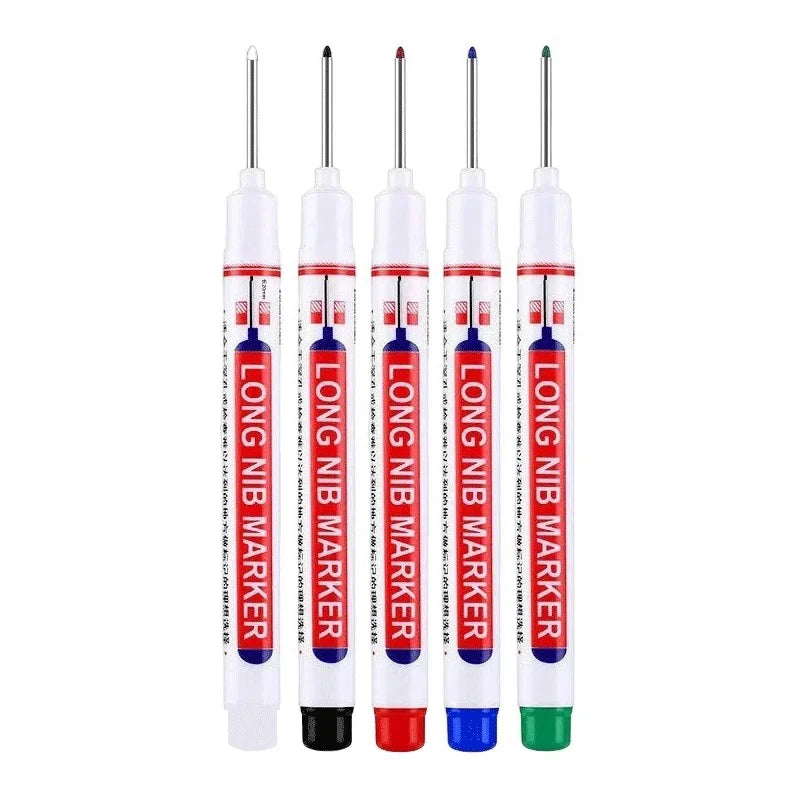 20mm Deep Hole Long Nib Markers - 4 Pack