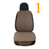 Breathable Linen Front Car Seat Cover