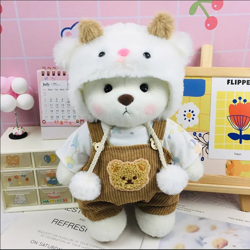 Plush Toy Outfit Set - Cute Costume for 30cm Plushies