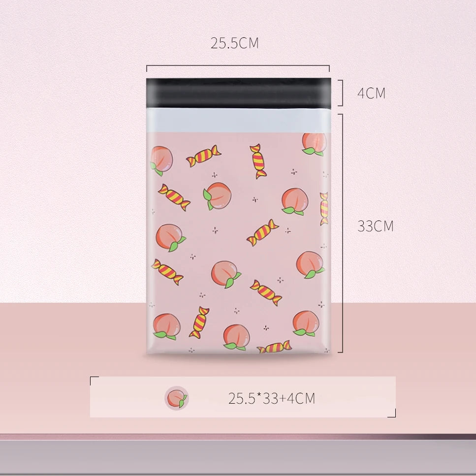 Floral Waterproof Self-Seal Mailing Bags