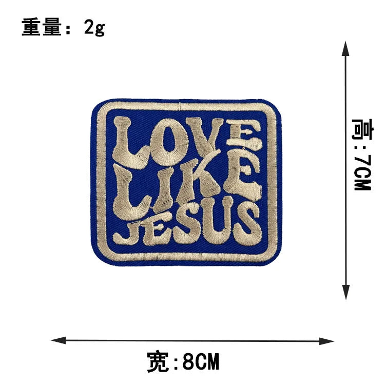 Embroidered Iron-On Patches for Clothing & Accessories