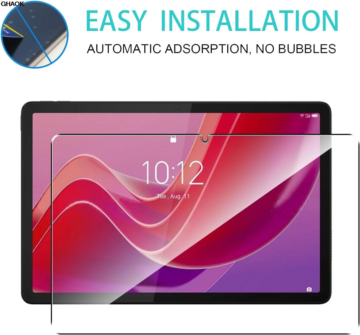 Tempered Glass Screen Protector for Lenovo Tab M11 (2-Pack)
