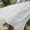 French Lace Sheer Curtains - White Tulle Voile Drapes for Bedroom & Living Room