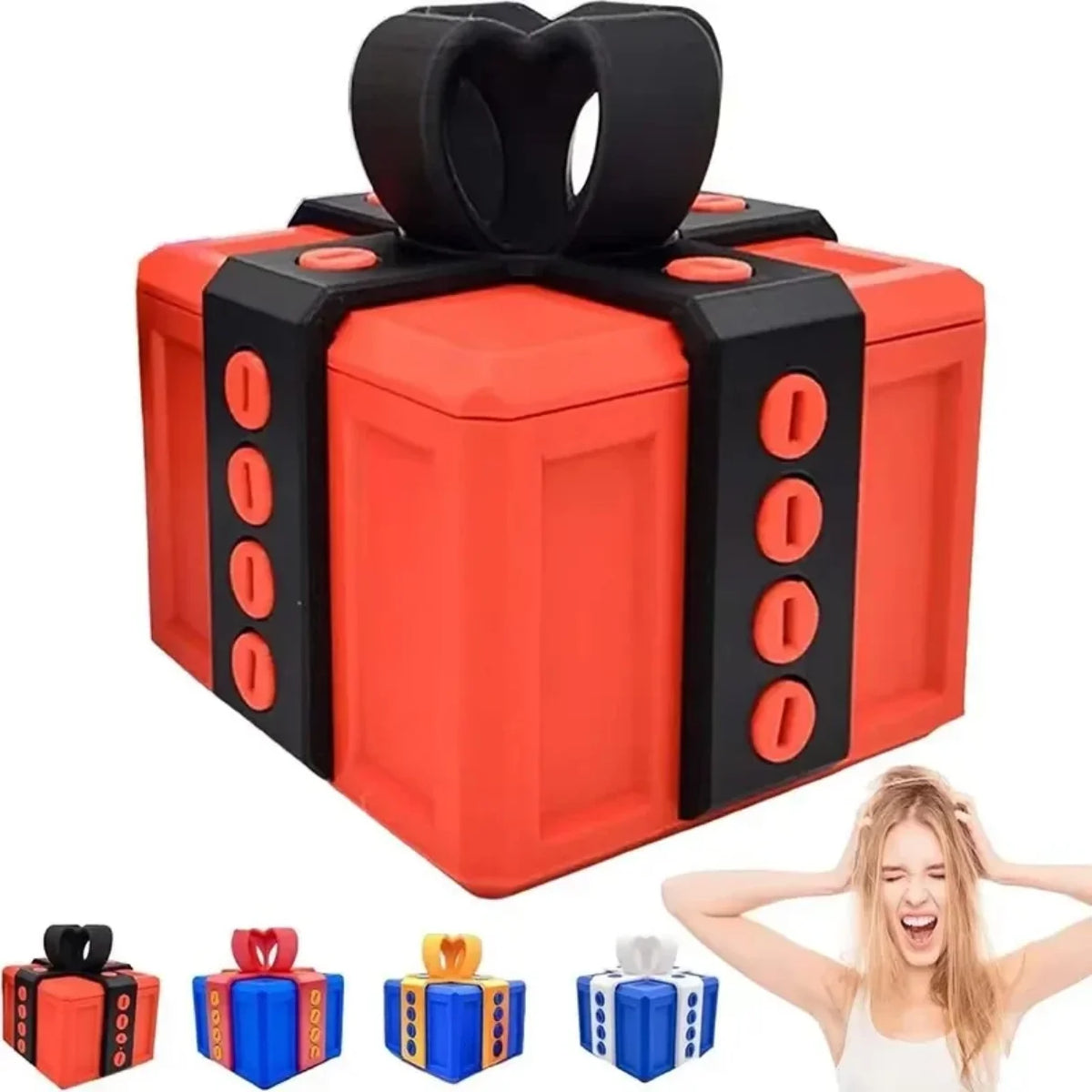 3D Printed Puzzle Prank Gift Box