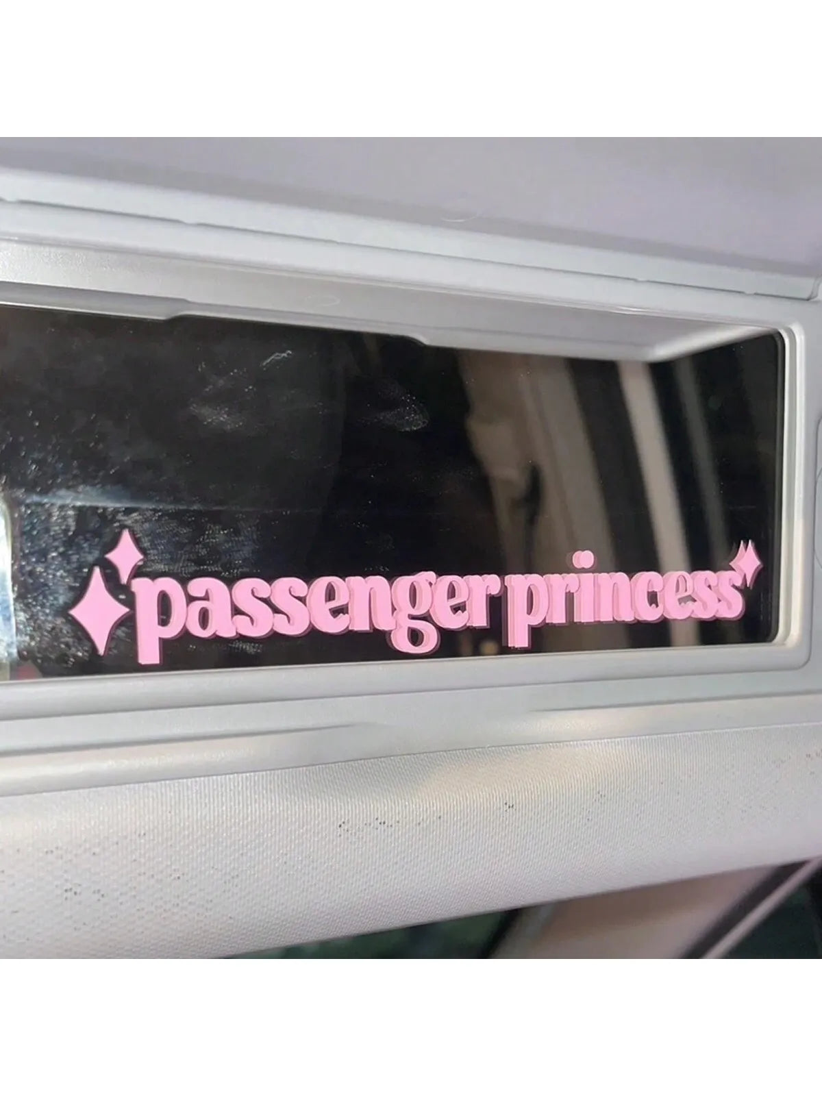 Passenger Princess Car Decal - Cute Waterproof Vinyl Sticker