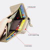 Genuine Leather Mini RFID Wallet for Women