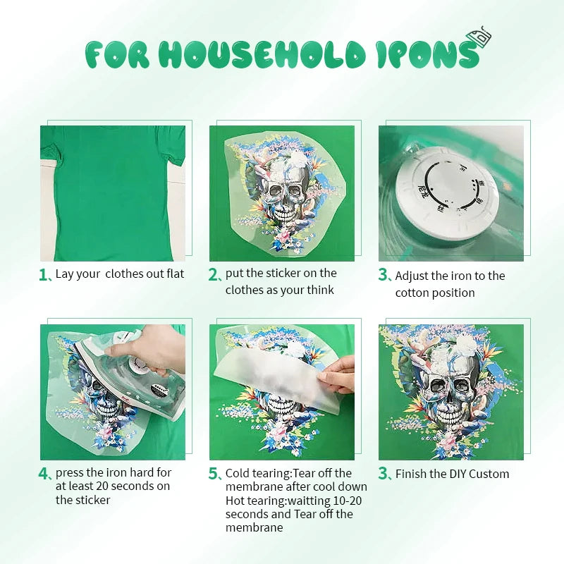 Heat Transfer Iron-On Transfers