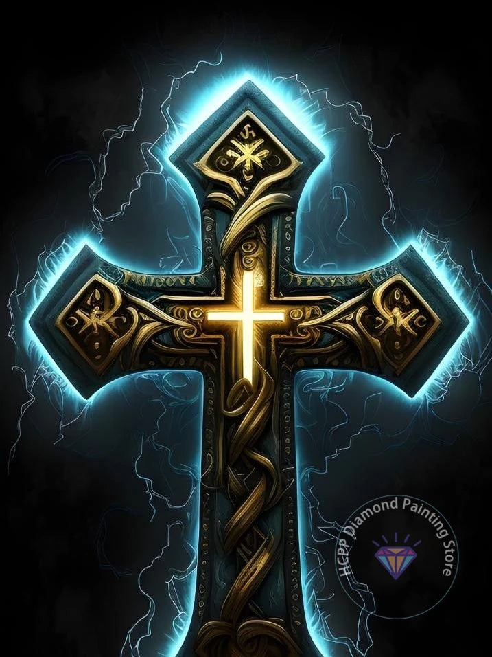 Jesus Christ Cross Diamond Painting Kit