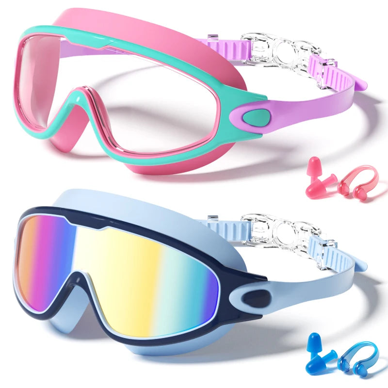 Gafas de Natación Infantiles Antivaho HD