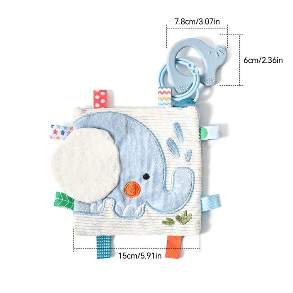 Montessori Sensory Tissue Box Toy with Soft Scarves