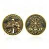 Viking Victory or Valhalla Gold-Plated Collectible Coin