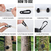 Portable Retractable Clothesline with Compact Case