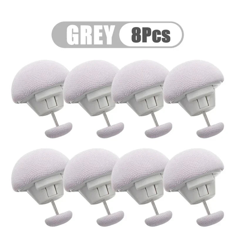 Mushroom Quilt Clips – Anti-Slip Duvet Fasteners
