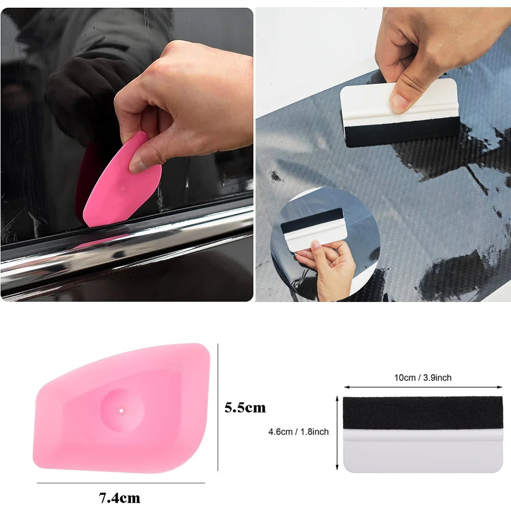 Complete Car Window Tint & Vinyl Wrap Installation Tool Kit