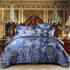 Silver Royal Luxury Duvet Cover Set with Pillowcases
