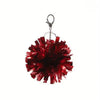 Colorful Cheerleading Pom Pom Keychain