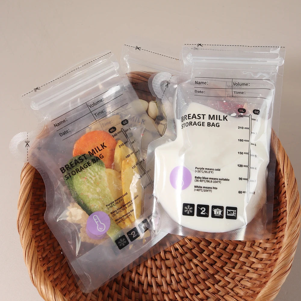 Self-Standing Breastmilk Storage Bags (30-Pack)