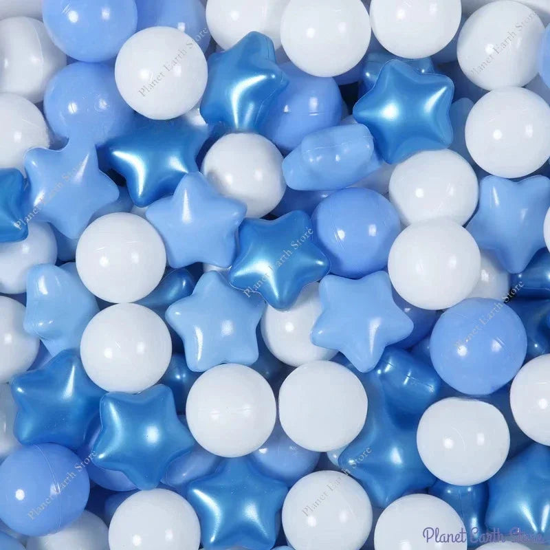 Star-Shaped Ball Pit Balls – Safe, Crush-Proof Play Balls for Toddlers