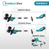 1500W Cordless Electric Garden Tiller & Cultivator