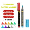 10-Piece Non-Toxic Face Paint Marker Set for Kids & Adults
