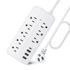 12-in-1 Multi-Port Surge Protector Power Strip
