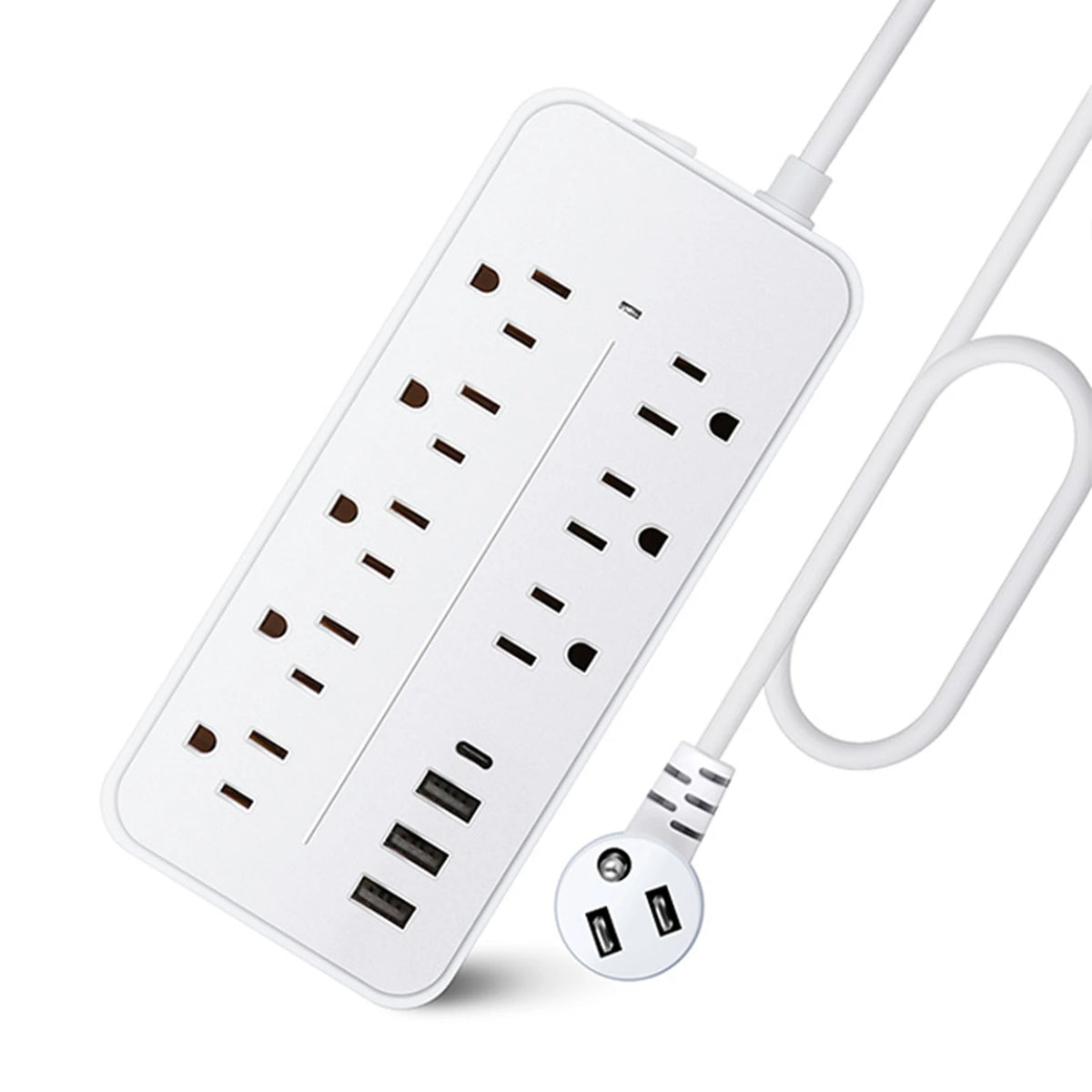 12-in-1 Multi-Port Surge Protector Power Strip