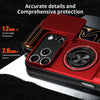 Rotating Magnetic Ring Phone Case with Kickstand for iPhone