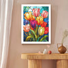 Diamond Painting Kit - Tulip Flower Art