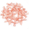 Satin Ribbon Bows for Crafts and DIY Projects (50-Pack)