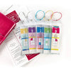Cruise Luggage Tag Holders (Set of 5) - Fits Carnival, NCL, MSC, Princess & Royal Caribbean