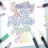 Double-Outline Shimmer Markers