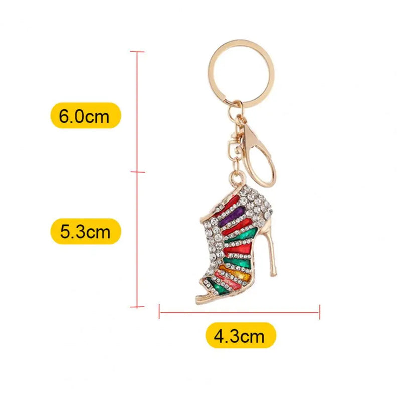 Porte-clés Talon Haut Strass