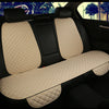 Breathable Linen Front Car Seat Cover