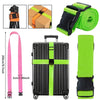 Secure Adjustable Luggage Strap with Combination Lock