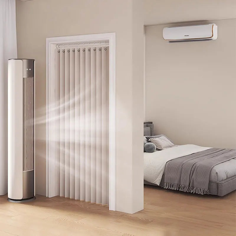 Foldable Blackout Door Curtain with Hooks