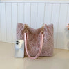 Leopard Print Canvas Tote Bag